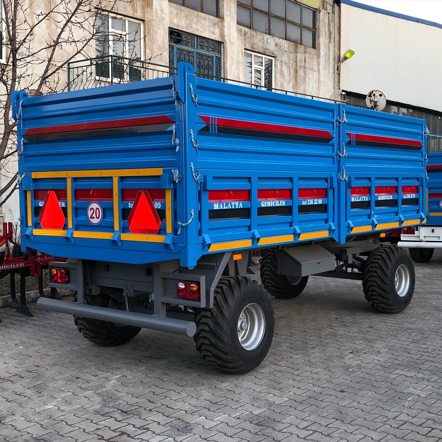 4 Teker 8-10 Ton Römork