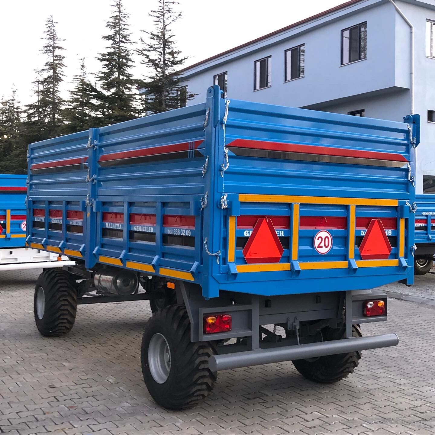 4 Teker 8-10 Ton Römork