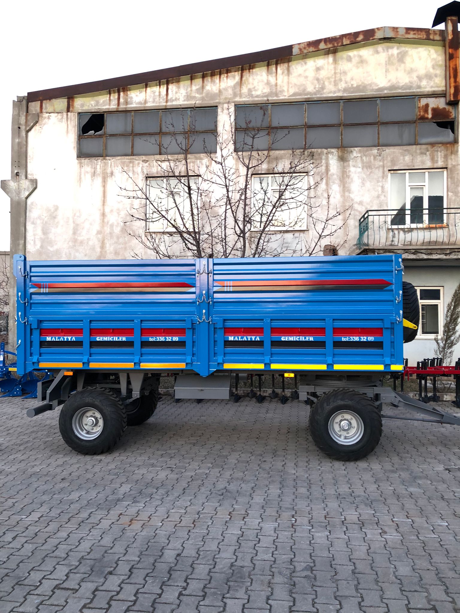 4 Teker 8-10 Ton Römork