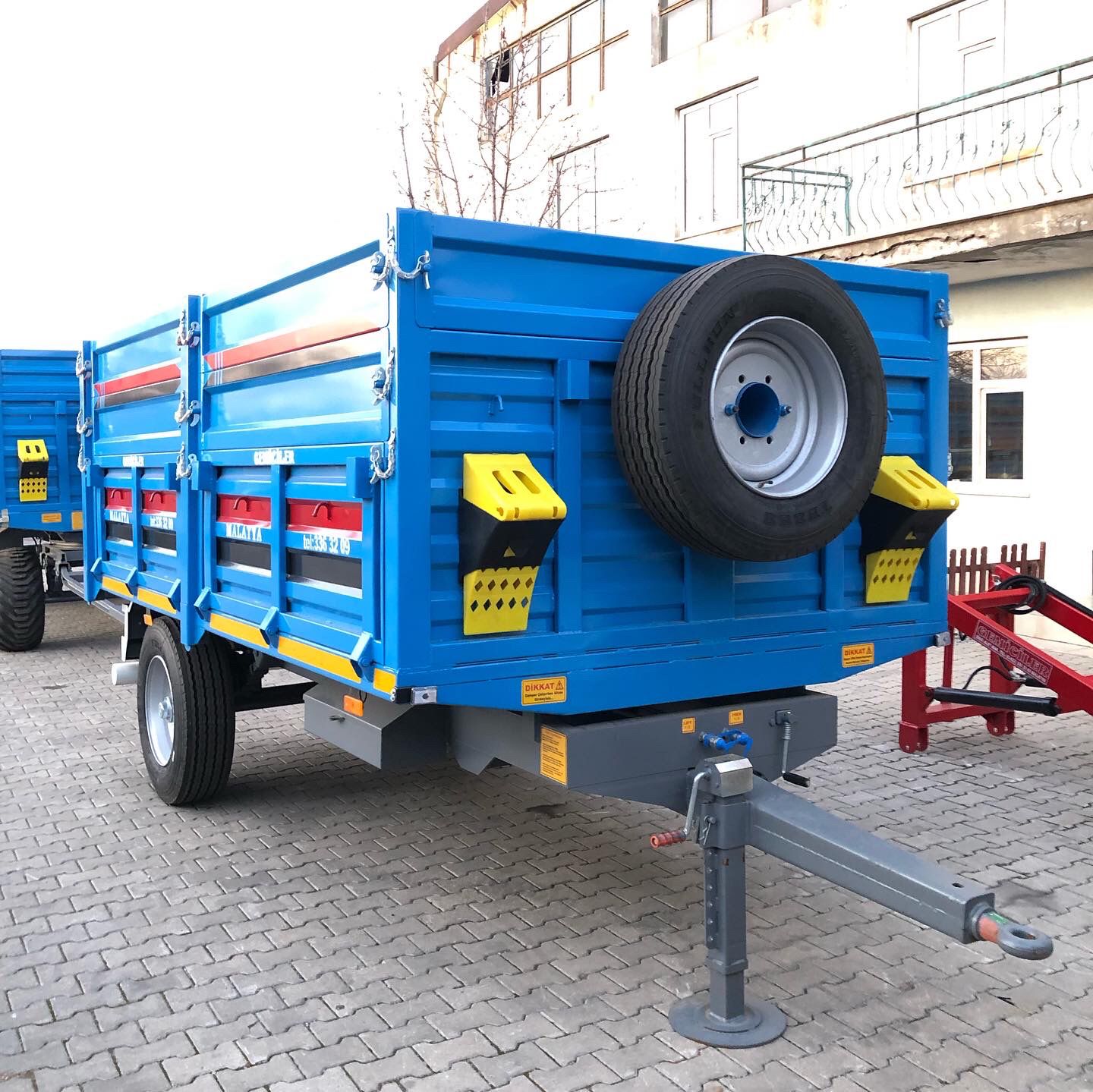 4 Teker 8-10 Ton Römork