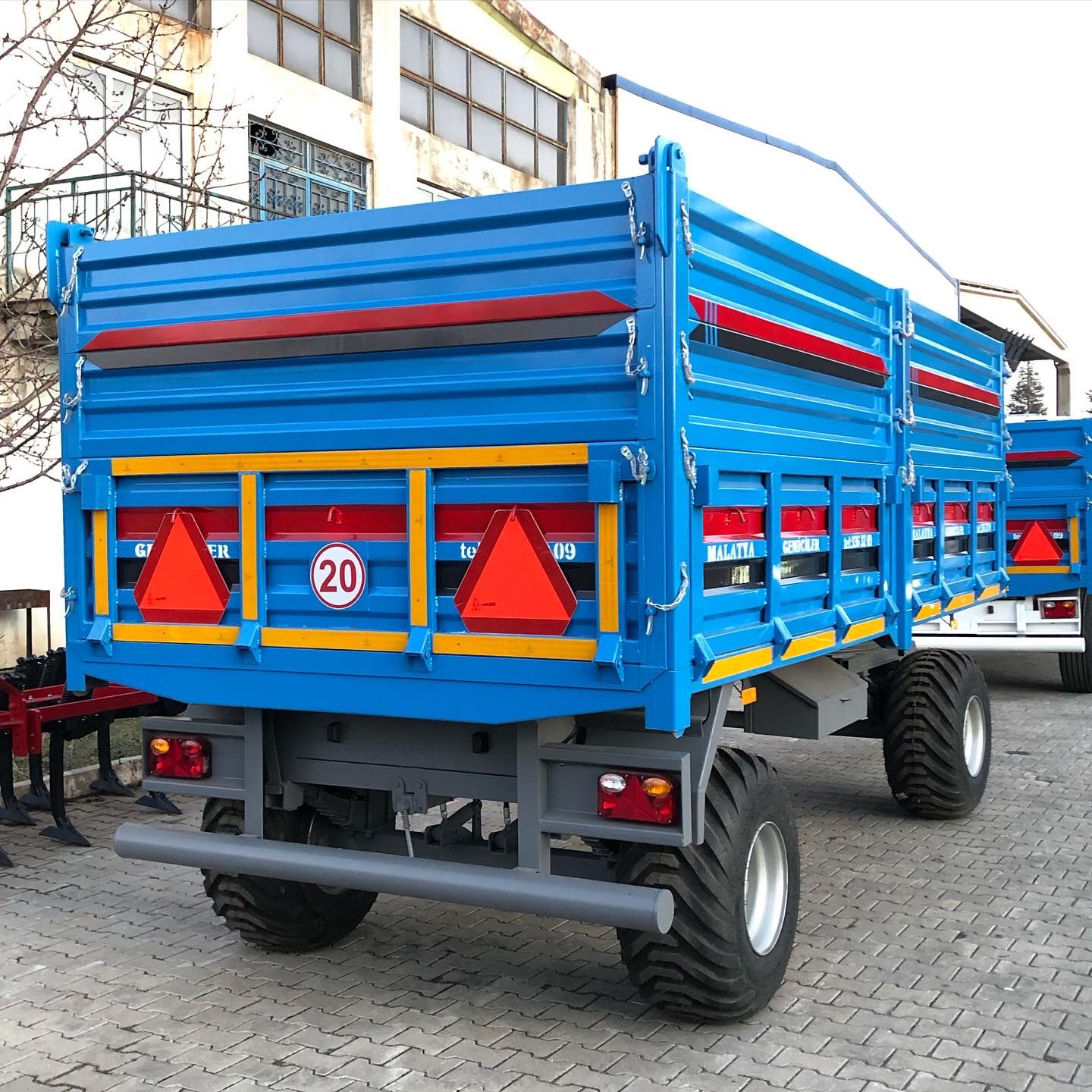 4 Teker 8-10 Ton Römork