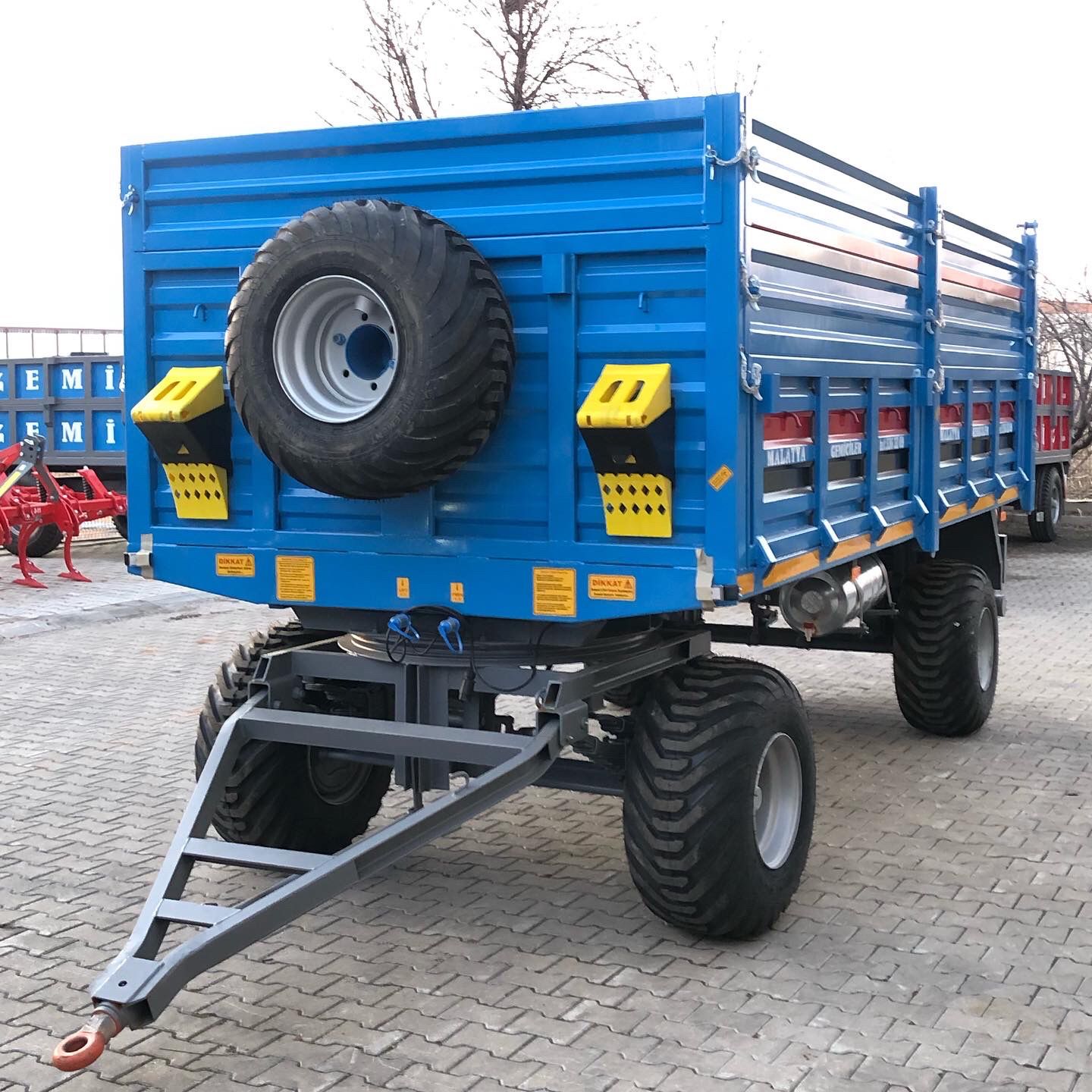 4 Teker 8-10 Ton Römork