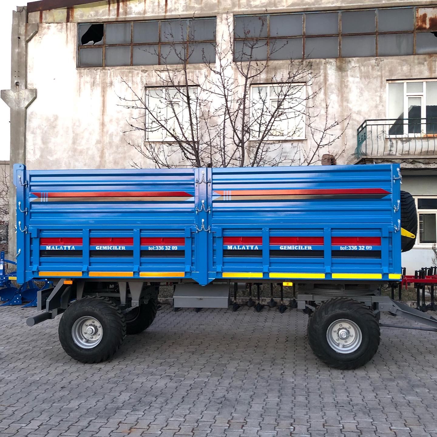 4 Teker 8-10 Ton Römork