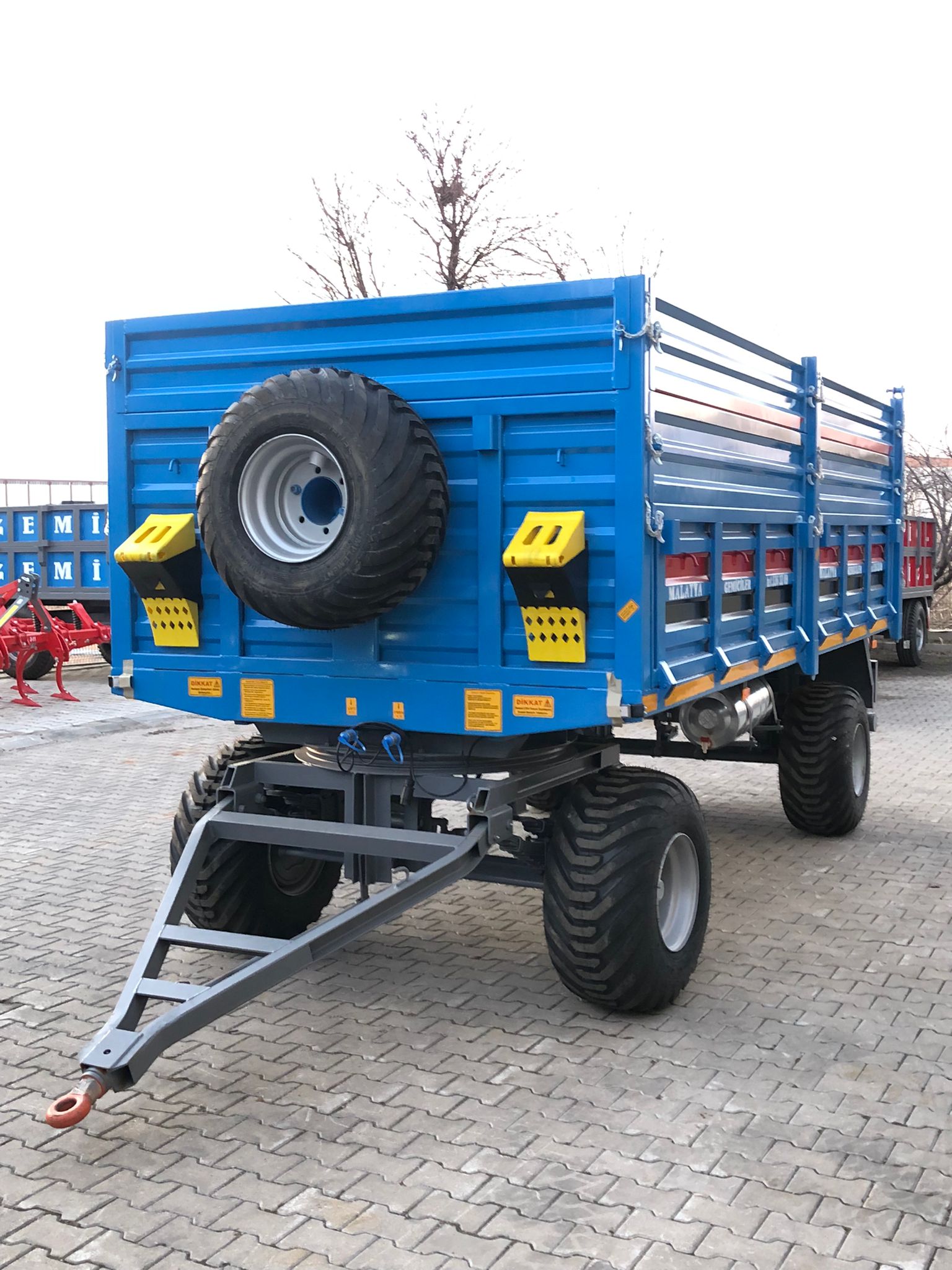 4 Teker 8-10 Ton Römork