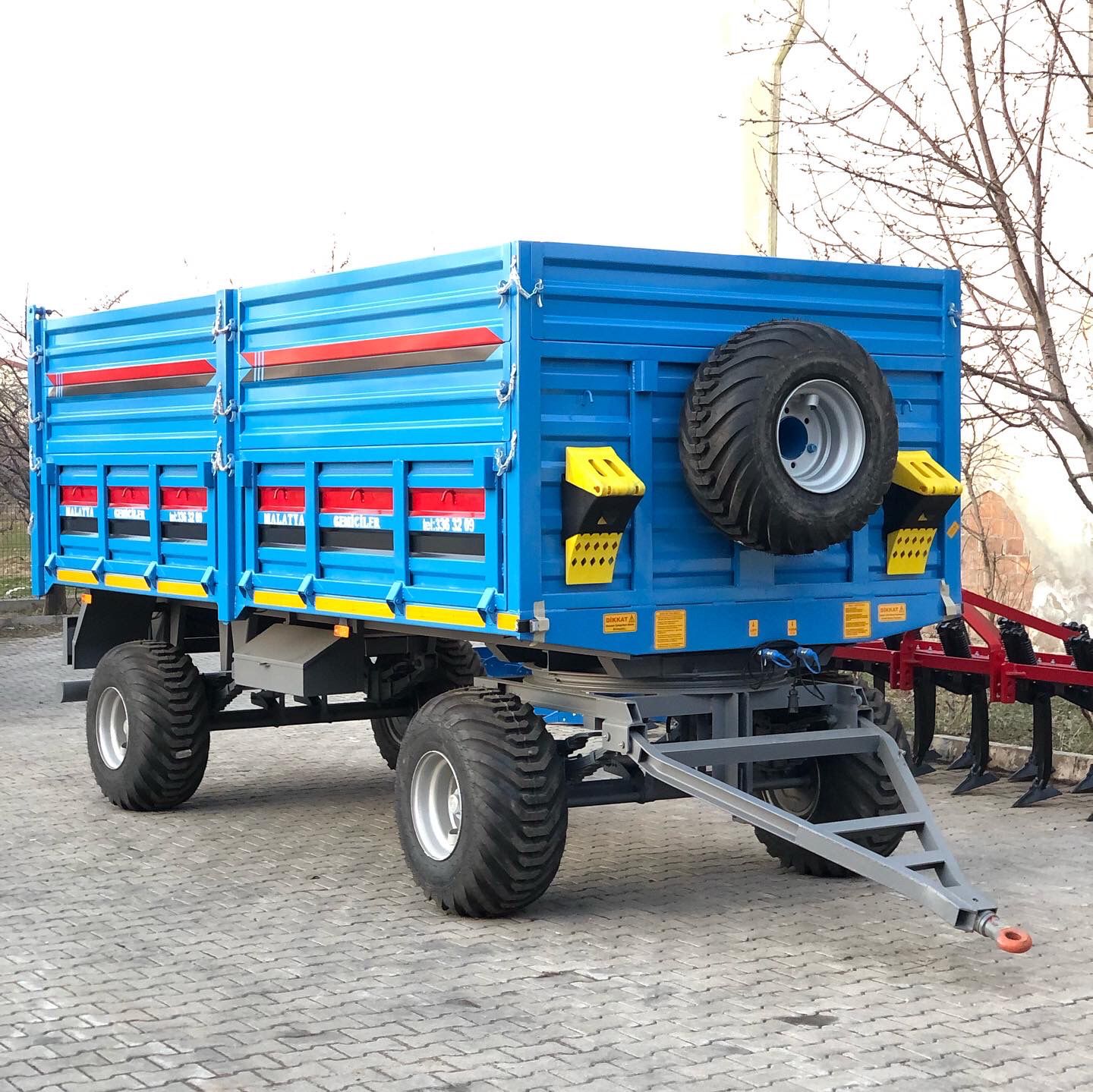 4 Teker 8-10 Ton Römork