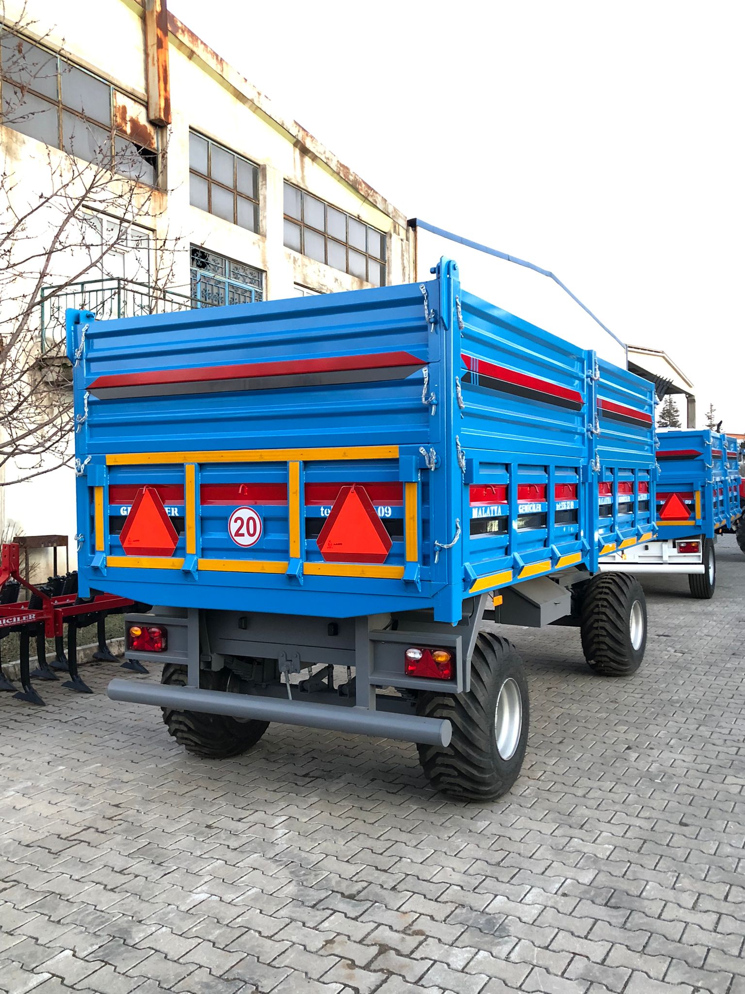 4 Teker 8-10 Ton Römork
